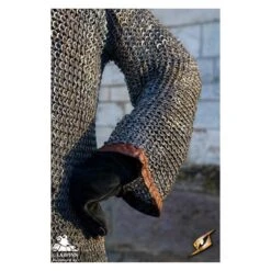 Royal Captain Chainmail Shirt - Natural Finish 10 Royal Captain Chainmail Shirt - Natural Finish -Larp Inn royal captain chainmail shirt natural finish 3