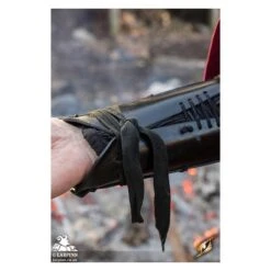 Samurai Bracers - Black -Larp Inn samurai bracers black 2