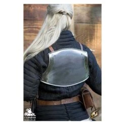 Scout Torso Armour - Polished Steel -Larp Inn scout torso armour polished steel 2