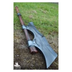 Single Blade Axe - 41IN - LARP -Larp Inn single blade axe 41in larp 1