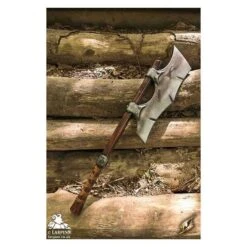 Single Blade Axe - 41IN - LARP -Larp Inn single blade axe 41in larp 2