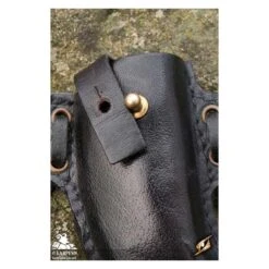 Skinner Throwing Dagger And Holder - Black 7 Skinner Throwing Dagger And Holder - Black -Larp Inn skinner throwing dagger and holder black 2