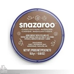 Snazaroo Face Paint Makeup - Beige Brown