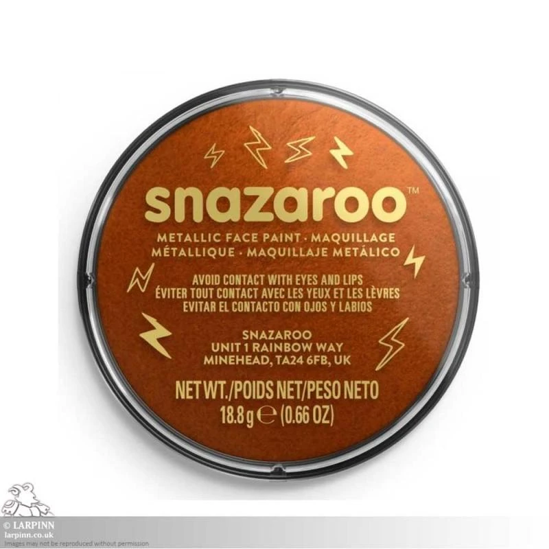 Snazaroo Face Paint Makeup - Copper 3 Snazaroo Face Paint Makeup - Copper