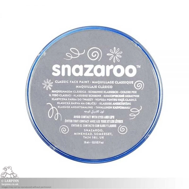 Snazaroo Face Paint Makeup - Dark Grey 3 Snazaroo Face Paint Makeup - Dark Grey
