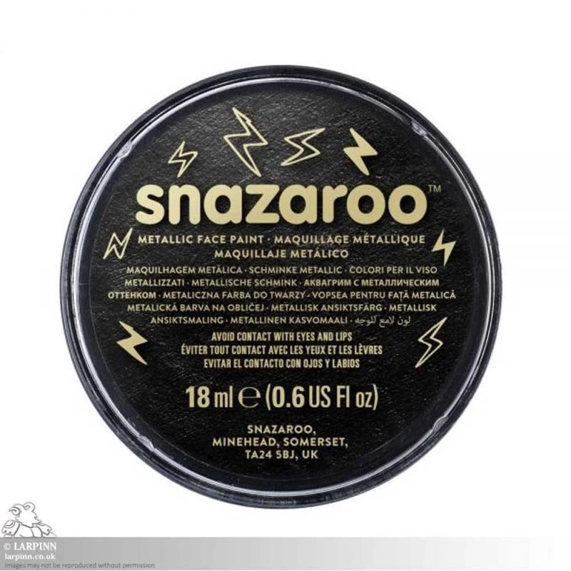 Snazaroo Face Paint Makeup - Electric Black 3 Snazaroo Face Paint Makeup - Electric Black