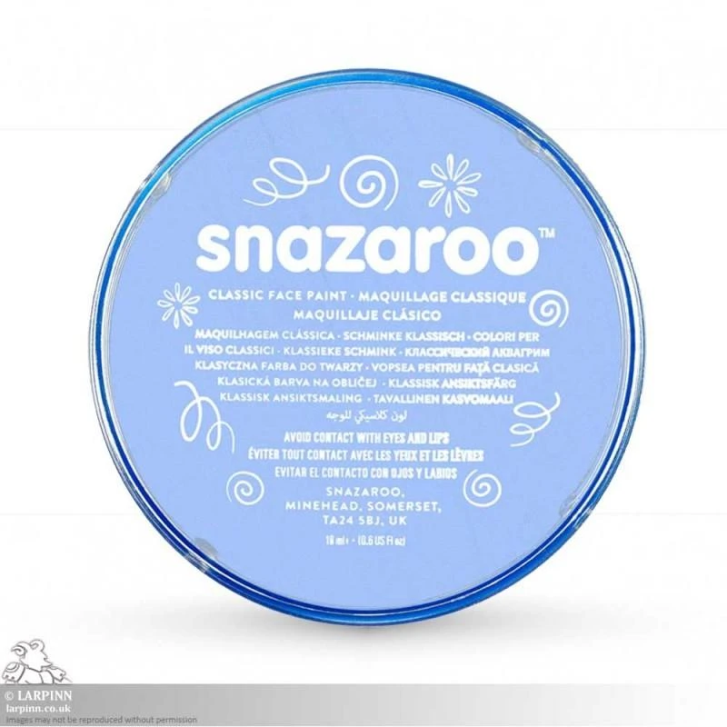 Snazaroo Face Paint Makeup - Pale Blue 3 Snazaroo Face Paint Makeup - Pale Blue