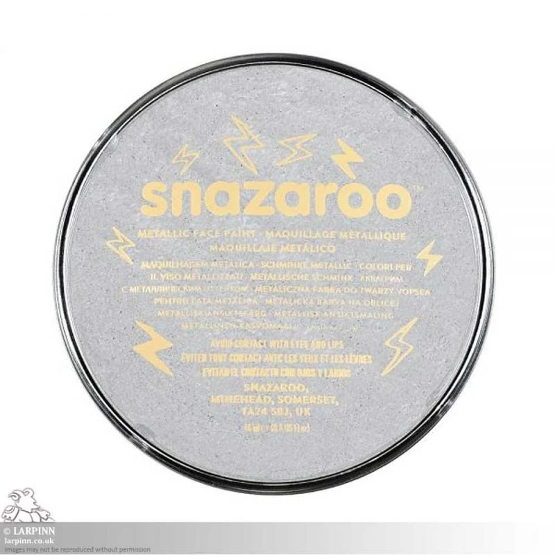 Snazaroo Face Paint Makeup - Silver 3 Snazaroo Face Paint Makeup - Silver