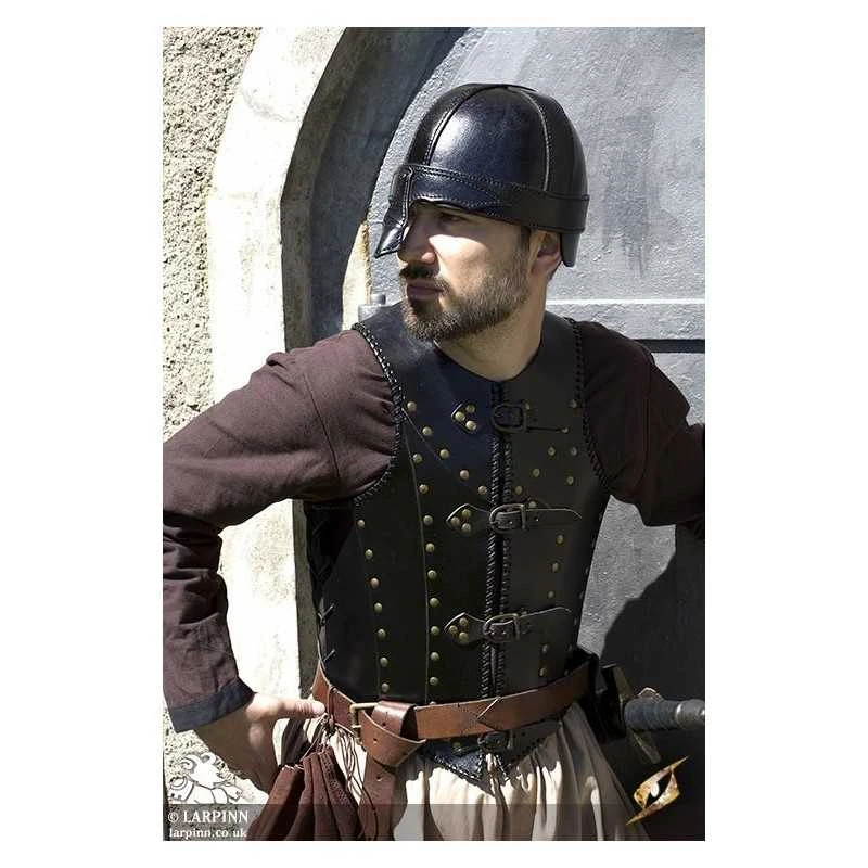 Soldier Leather Armour - Black - Medium 3 Soldier Leather Armour - Black - Medium