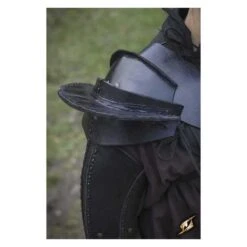 Spartacus Shoulder Armour - Black -Larp Inn spartacus shoulder armour black 2