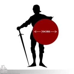 Spartan Shield Of Leonidas - 28IN - LARP 7 Spartan Shield Of Leonidas - 28IN - LARP -Larp Inn spartan shield of leonidas 28in larp 2