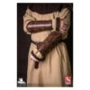 Squire Bracers - Faux Leather - Brown