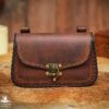 Sylleth Leather Belt Pouch - Brown