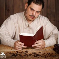 Sylleth Spell Book - Leather Journal 9 Sylleth Spell Book - Leather Journal -Larp Inn sylleth spell book leather journal 3