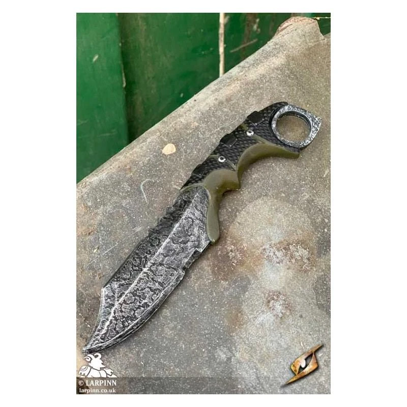 Tactical Throwing Knife - Green - Coreless LARP Throwing Weapon 3 Tactical Throwing Knife - Green - Coreless LARP Throwing Weapon