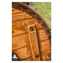 Thegn Saxon Shield - Red - 28IN - LARP 12 Thegn Saxon Shield - Red - 28IN - LARP -Larp Inn thegn saxon shield red 28in larp 3