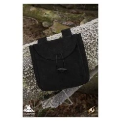 Thin Leatherbag - Large - Black