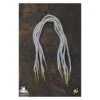 Tie Strings With Points - Off White 1 Tie Strings With Points - Off White -Larp Inn tie strings with points off white