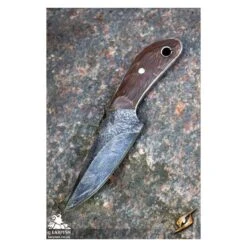 Trappers Knife - Wood - Coreless LARP Throwing Weapon