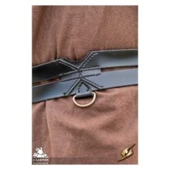 Twin Belt - Faux Leather - 43in 15 Twin Belt - Faux Leather - 43in -Larp Inn twin belt faux leather 43in 6