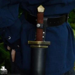 Ulborin Dagger Scabbard - Black 8 Ulborin Dagger Scabbard - Black -Larp Inn ulborin dagger scabbard black 2