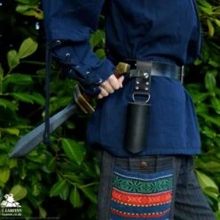 Ulborin Dagger Scabbard - Black 9 Ulborin Dagger Scabbard - Black -Larp Inn ulborin dagger scabbard black 3