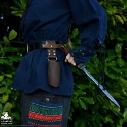 Ulborin Dagger Scabbard - Brown -Larp Inn ulborin dagger scabbard brown 2