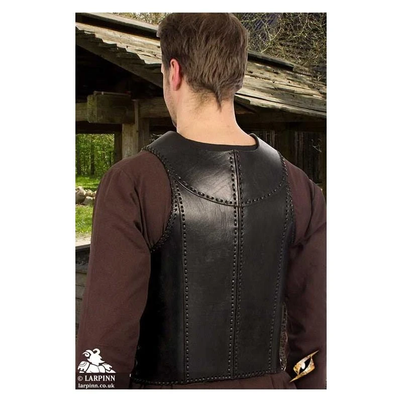Veteran Leather Armour - Black - Large 4 Veteran Leather Armour - Black - Large - Image 2