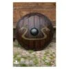 Viking Dragon Shield - Wood - 32IN - LARP 2 Viking Dragon Shield - Wood - 32IN - LARP -Larp Inn viking dragon shield wood 32in larp