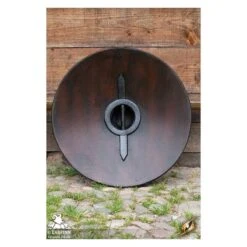Viking White Dragon Shield - Wood - 32IN - LARP 8 Viking White Dragon Shield - Wood - 32IN - LARP -Larp Inn viking white dragon shield wood 32in larp 2