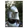 Visored Barbuta Helmet 1 Visored Barbuta Helmet -Larp Inn visored barbuta helmet