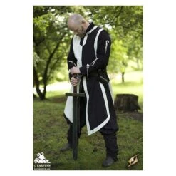 War Tabard - Black & White -Larp Inn war tabard black white 4