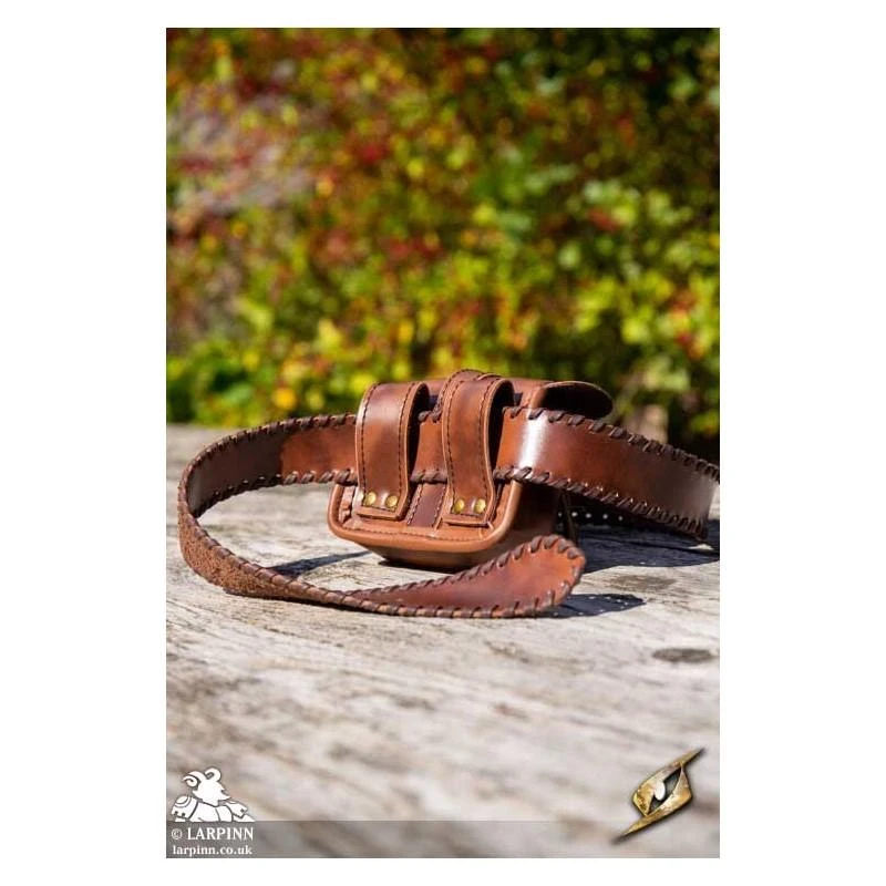 Warrior Bag - Faux Leather - Brown 4 Warrior Bag - Faux Leather - Brown - Image 2