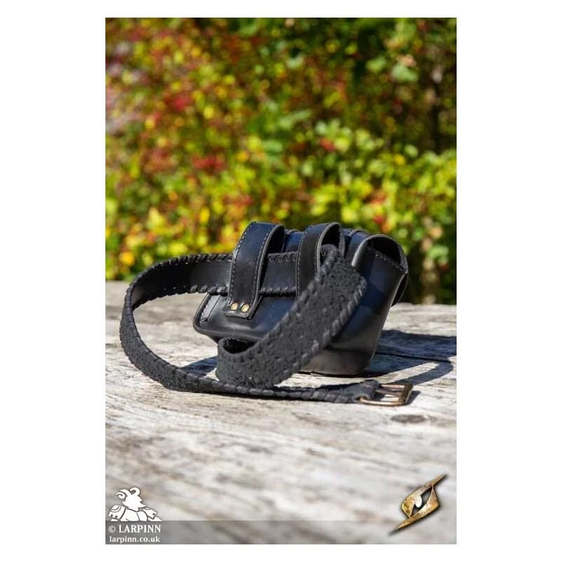 Warrior Bag - Faux Leather - Large - Black 4 Warrior Bag - Faux Leather - Large - Black - Image 2