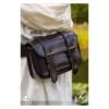 Warrior Bag - Faux Leather - Large - Black -Larp Inn warrior bag faux leather large black