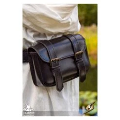 Warrior Bag - Faux Leather - Large - Black