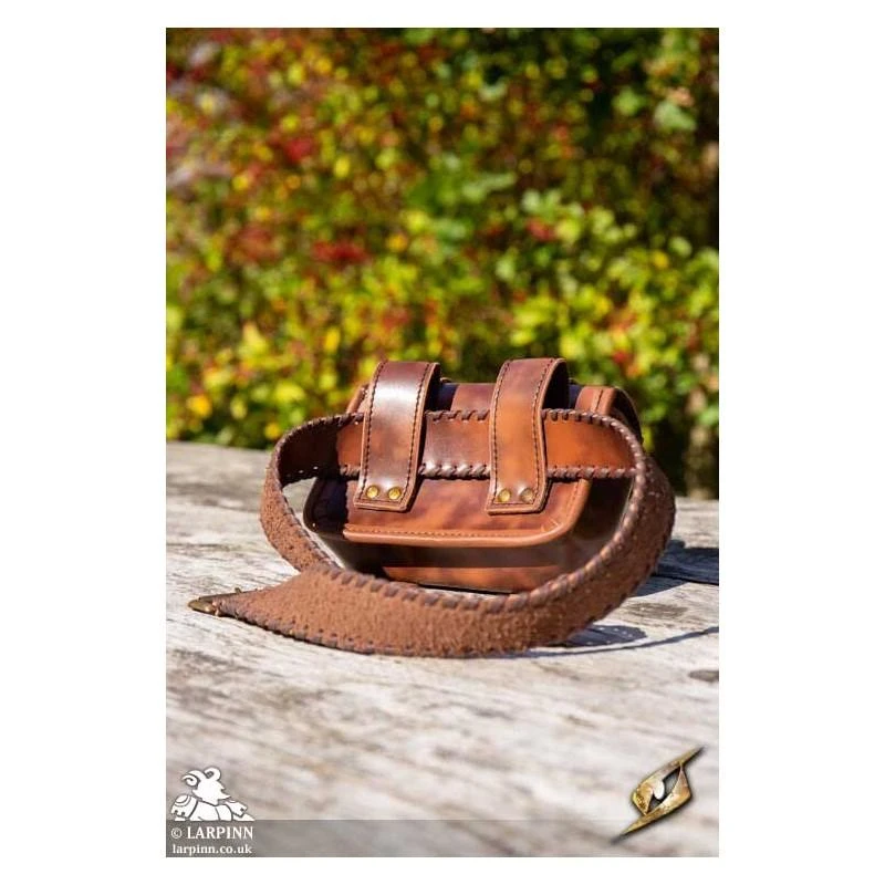 Warrior Bag - Faux Leather - Large - Brown 4 Warrior Bag - Faux Leather - Large - Brown - Image 2