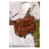 Warrior Bag - Faux Leather - Large - Brown -Larp Inn warrior bag faux leather large brown