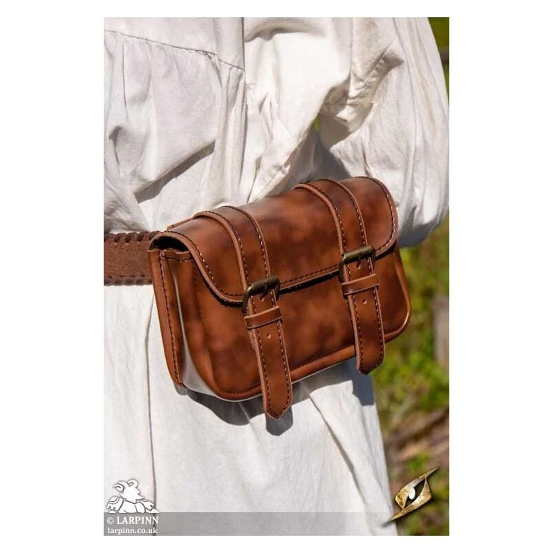Warrior Bag - Faux Leather - Large - Brown 3 Warrior Bag - Faux Leather - Large - Brown