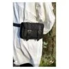 Warrior Bag Suede - Large - Black -Larp Inn warrior bag suede large black