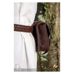 Warrior Bag Suede - Large - Brown -Larp Inn warrior bag suede large brown 2