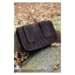 Warrior Bag Suede - Large - Brown -Larp Inn warrior bag suede large brown 3