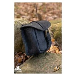Warrior Bag Suede - Small - Black -Larp Inn warrior bag suede small black 4