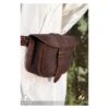 Warrior Bag Suede - Small - Brown 2 Warrior Bag Suede - Small - Brown -Larp Inn warrior bag suede small brown