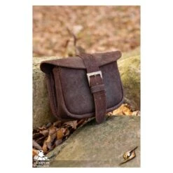 Warrior Bag Suede - Small - Brown -Larp Inn warrior bag suede small brown 2