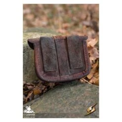 Warrior Bag Suede - Small - Brown -Larp Inn warrior bag suede small brown 4