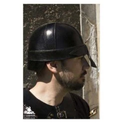 Warrior Helmet - Leather 12 Warrior Helmet - Leather -Larp Inn warrior helmet leather 4