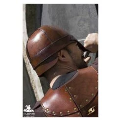 Warrior Helmet - Leather 13 Warrior Helmet - Leather -Larp Inn warrior helmet leather 5