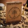 White Tree Of Gondor Notebook - Leather Journal -Larp Inn white tree of gondor notebook leather journal