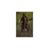 Wizard Robe - Black/Red -Larp Inn wizard robe black red